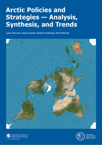report cover page with map of arctic region